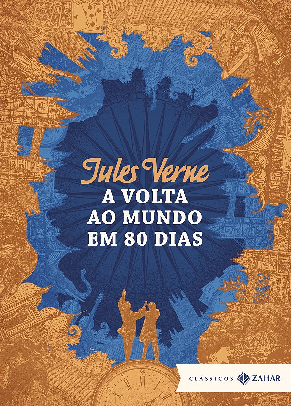 Livro A volta ao mundo em 80 dias: edição bolso de luxo