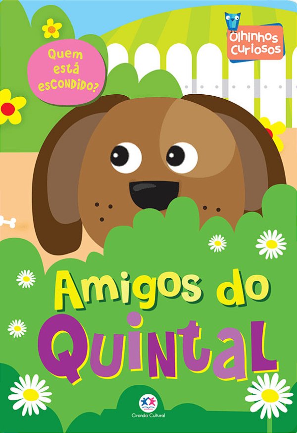 Livro Amigos do quintal: Quem está escondido?