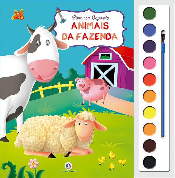 Livro Animais da fazenda