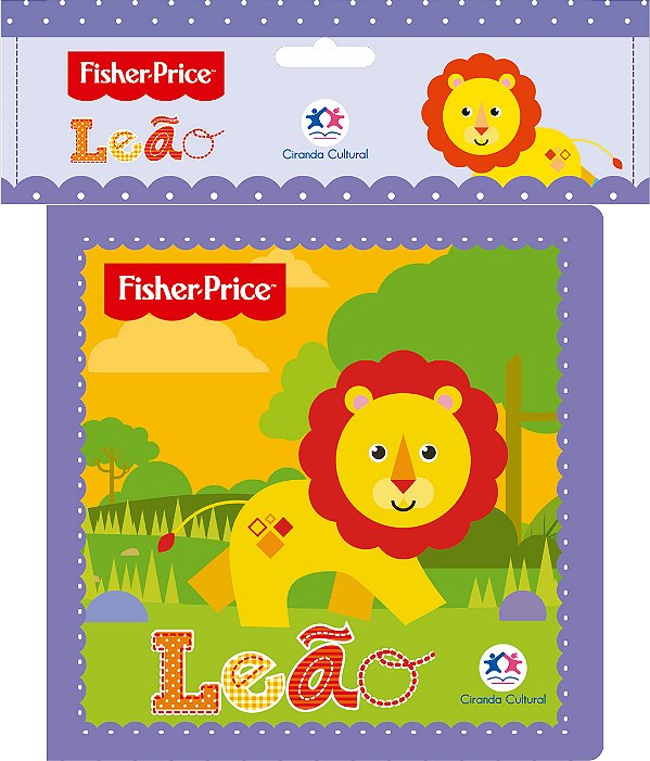 Livro Fisher-Price - Leão: leão
