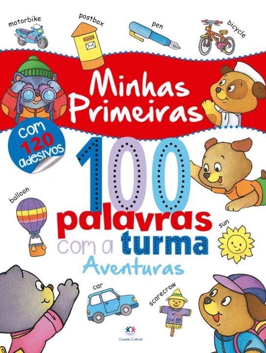 Livro Minhas primeiras 100 palavras com a turma - Aventur...