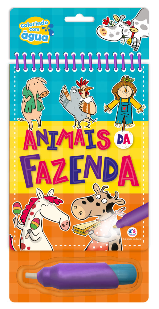 Livro Animais da fazenda