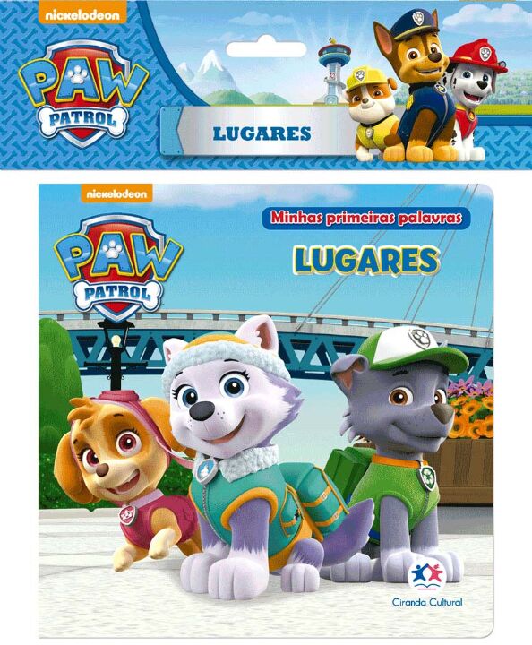 Livro Patrulha Canina - Lugares: lugares