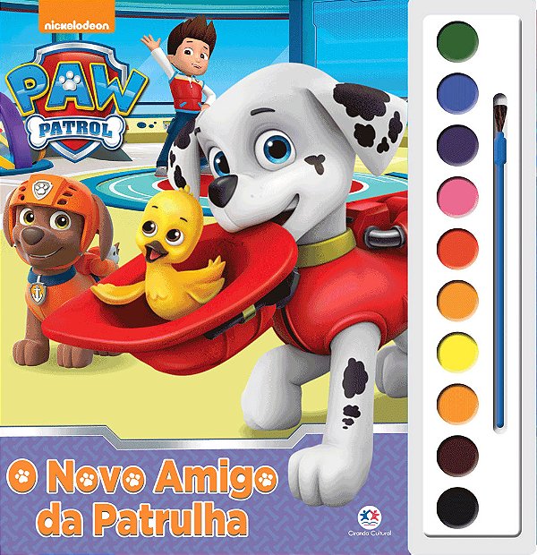 Livro Patrulha Canina - O novo amigo da Patrulha: o novo ...