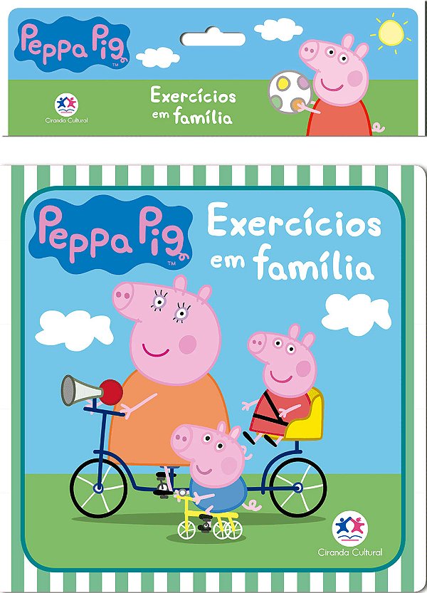 Livro Peppa Pig - Exercícios em família: exercícios em fa...