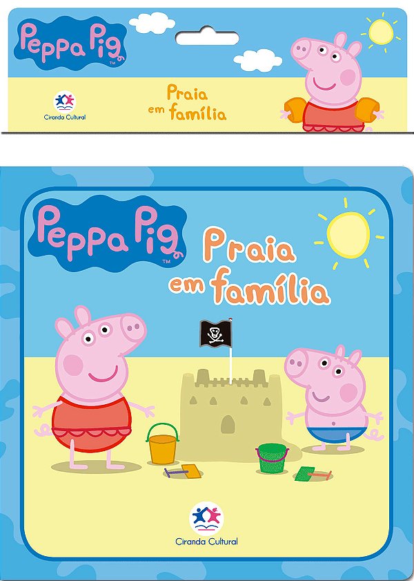 Livro Peppa Pig - Praia em família: praia em família
