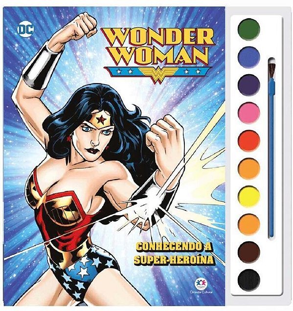 Livro Mulher Maravilha - Conhecendo a super-heroína