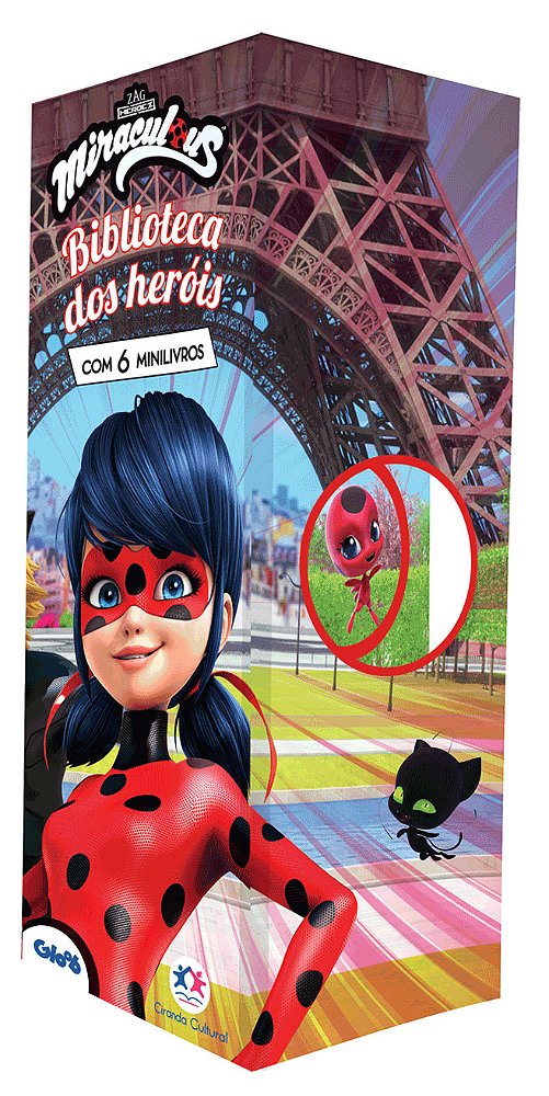 Livro Ladybug - Biblioteca dos heróis: biblioteca dos her...