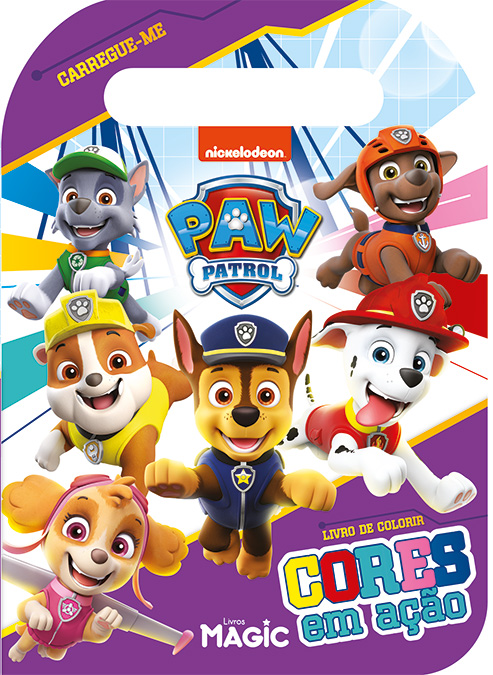 Livro Patrulha Canina - Cores Em Ação