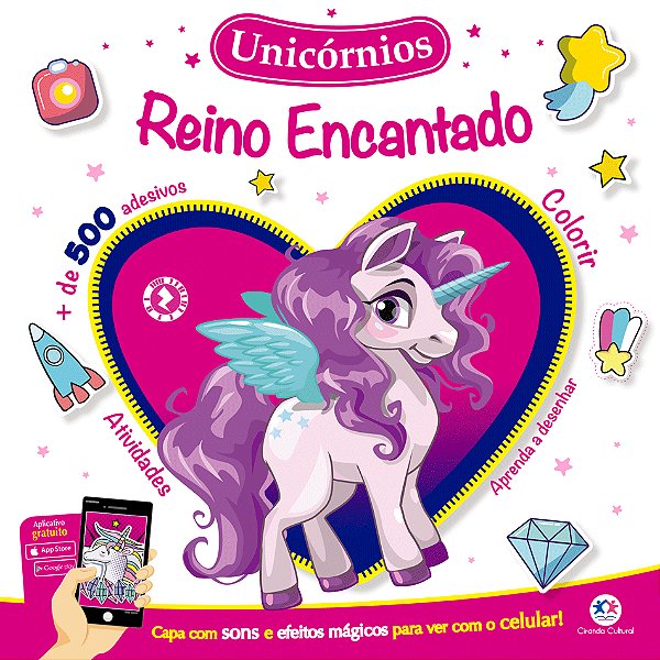 Livro Reino encantado: unicórnios