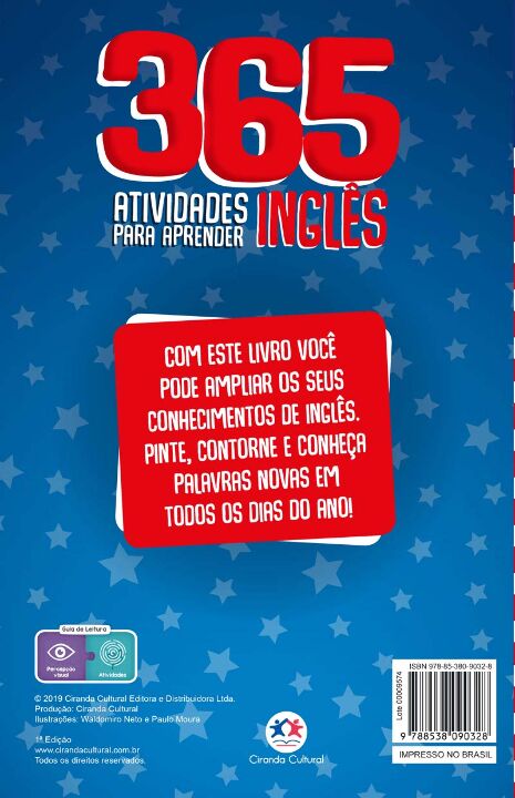 Livro 365 atividades para aprender Inglês