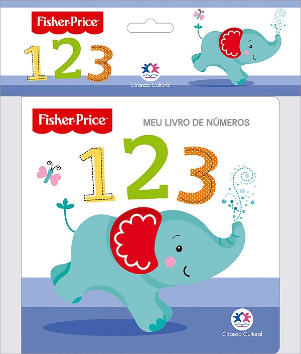 Livro Fisher-Price - Números: meu livro de números