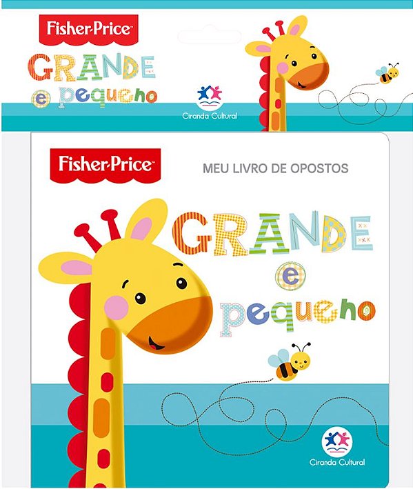 Livro Fisher-Price - Opostos: meu livro de opostos