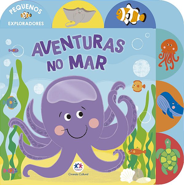 Livro Aventuras no mar