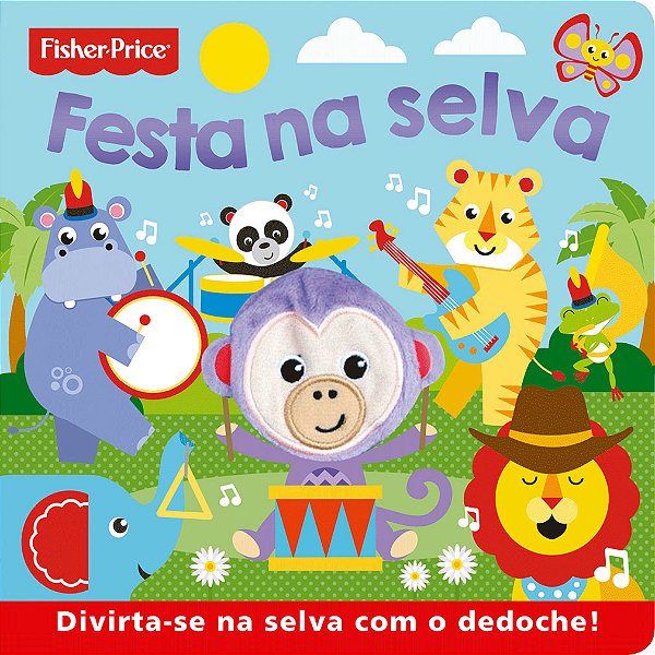 Livro Fisher-Price - Festa na selva