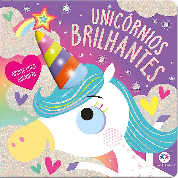 Livro Unicórnios brilhantes