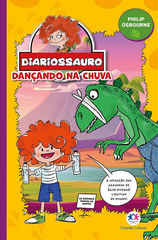 Livro Diariossauro - Dançando na chuva