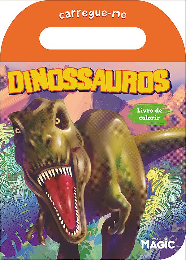 Livro Dinossauros - Para Colorir