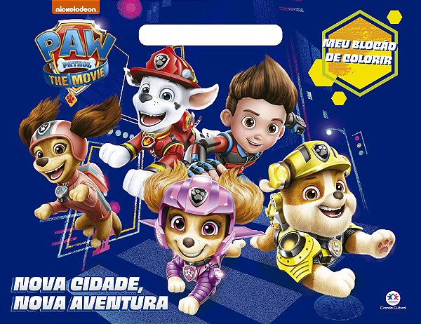 Livro Patrulha Canina - Patrulha Canina Movie: Nova cidad...
