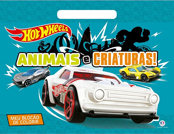 Livro Hot Wheels - Animais e criaturas