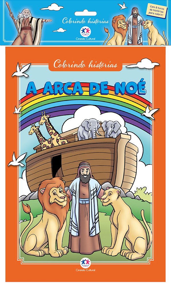 Livro Kit Colorindo histórias - solapa histórias bíblicas