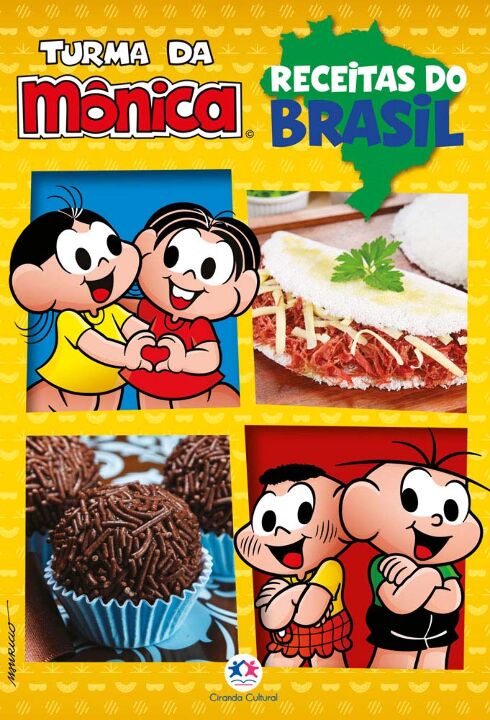 Livro Turma da Mônica - Receitas do Brasil