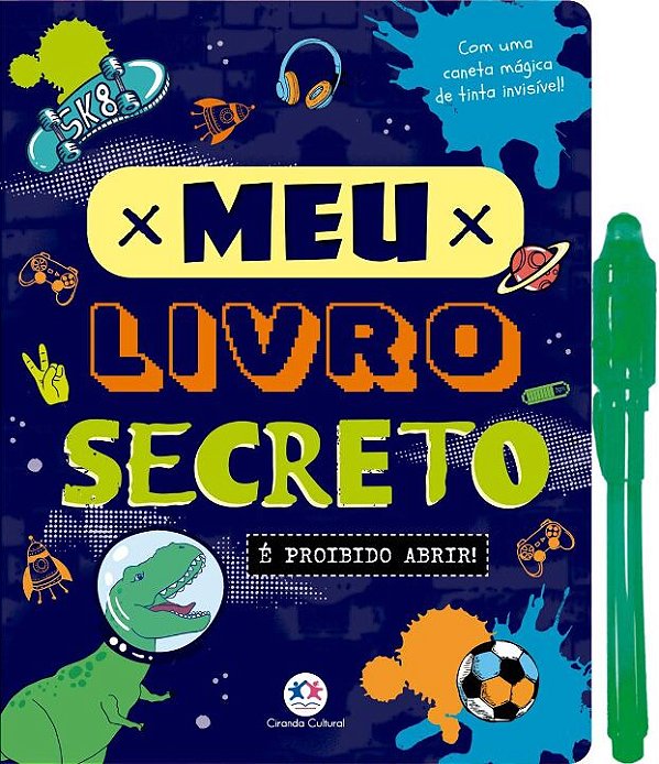 Livro Meu livro secreto - É proibido abrir!: Com uma cane...