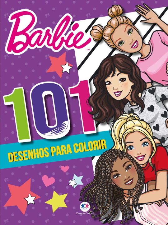 Livro 101 primeiros desenhos - Barbie