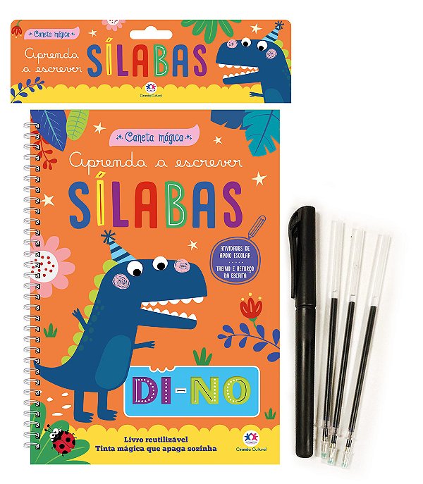 Livro Aprenda a escrever - Sílabas