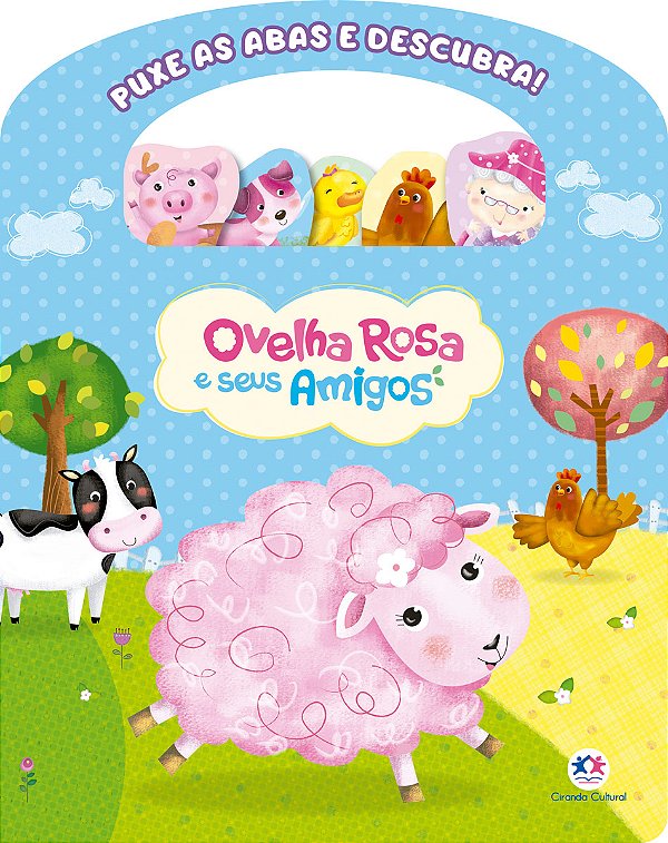 Livro Ovelha rosa e seus amigos