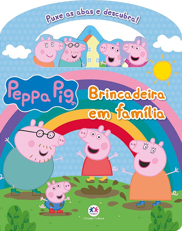 Livro Peppa Pig - Brincadeira em família