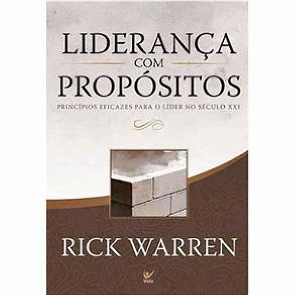 Livro Liderança com propósitos