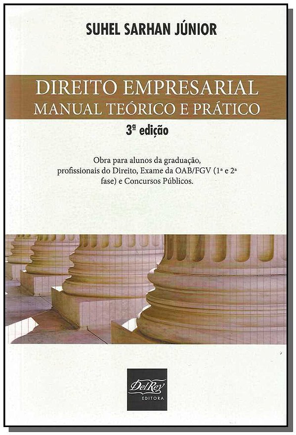 Livro Direito Empresarial - Manual Teórico E Prático