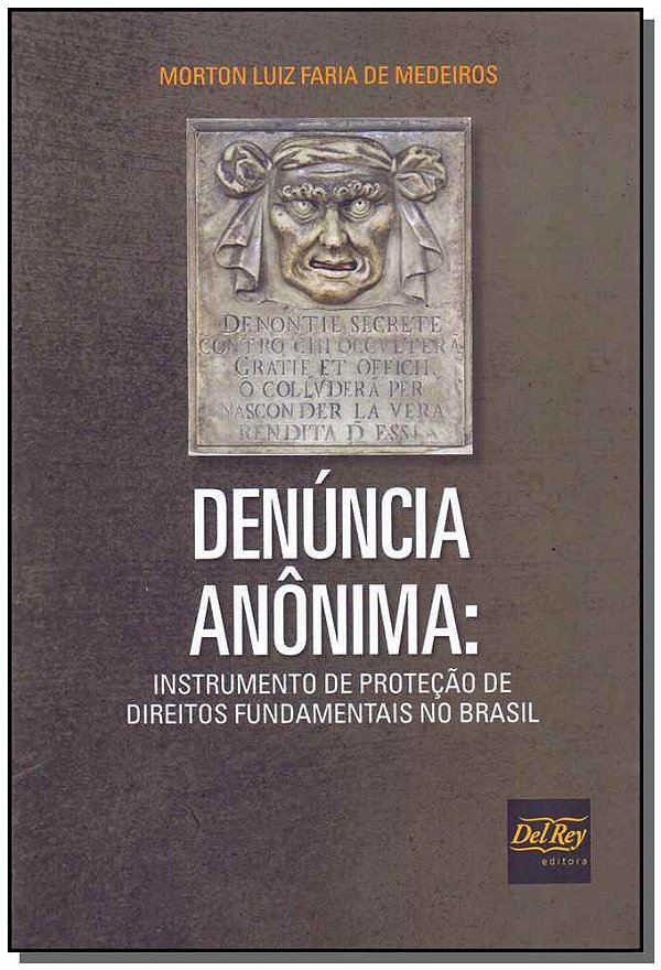 Livro Denuncia Anôima