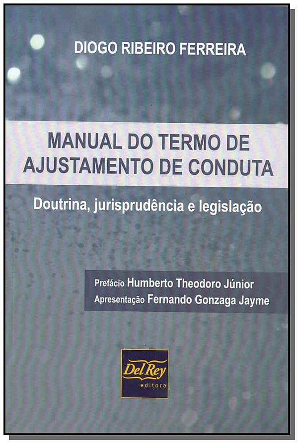 Livro Manual Do Termo De Ajustamento Do Conduta - 01Ed/18