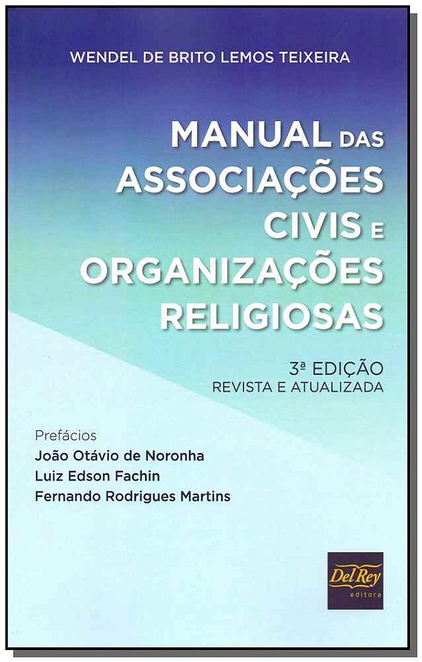 Livro Manual Das Associações Civis E Organizações Religio...