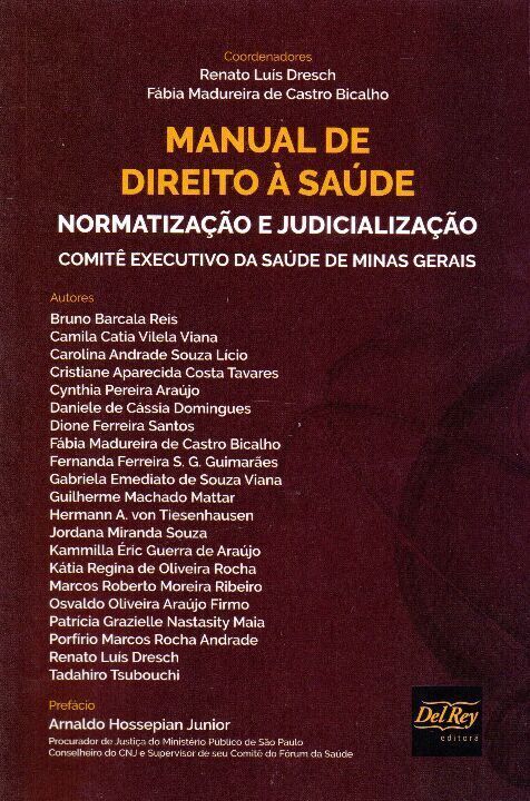 Livro Manual De Direito À Saúde - 01Ed/19