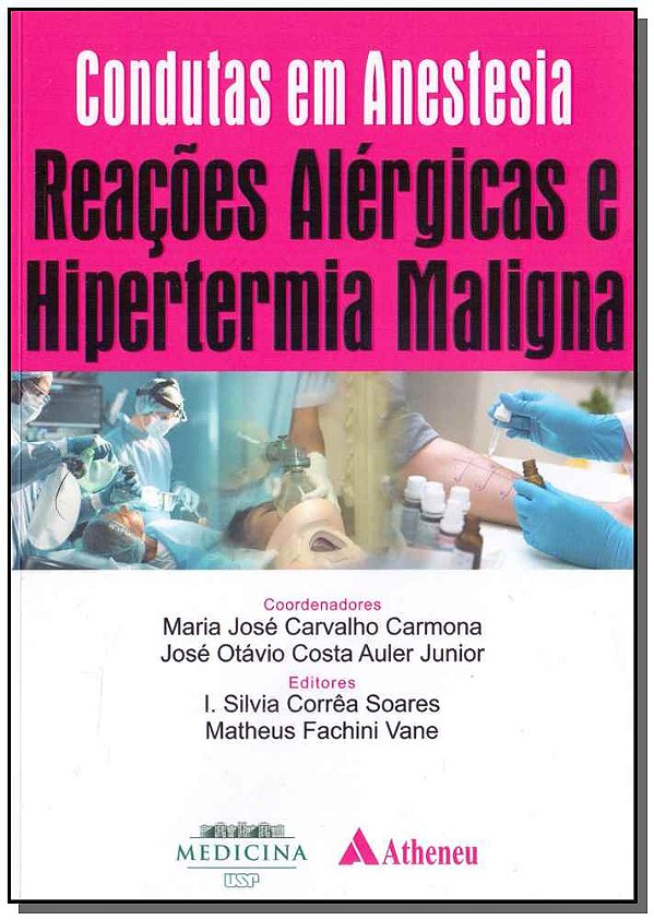 Livro Reações alérgicas e hipertermia maligna