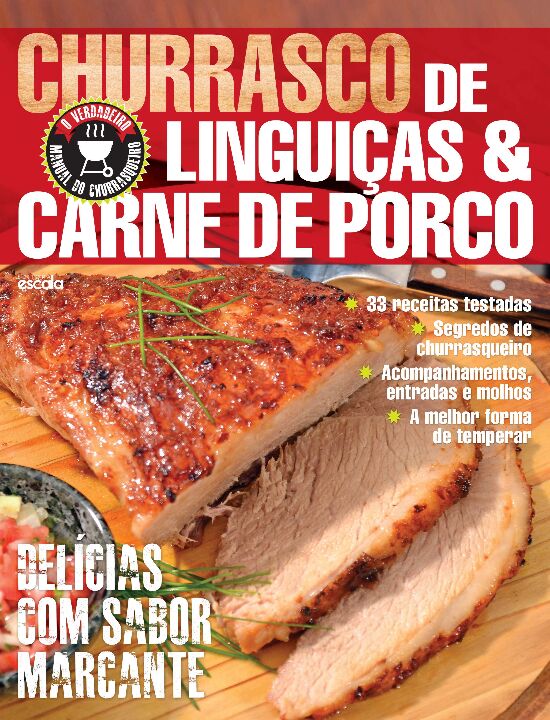 Livro Churrasco de Linguiças & carne de porco