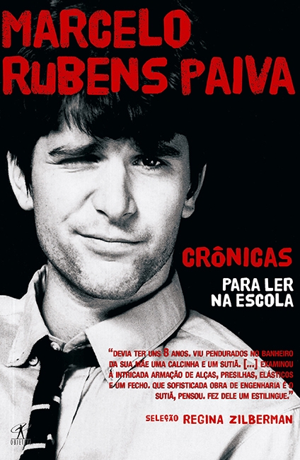 Livro Crônicas para ler na escola - Marcelo Rubens Paiva