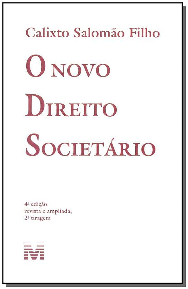 Livro Novo direito societário - 4 ed./2015