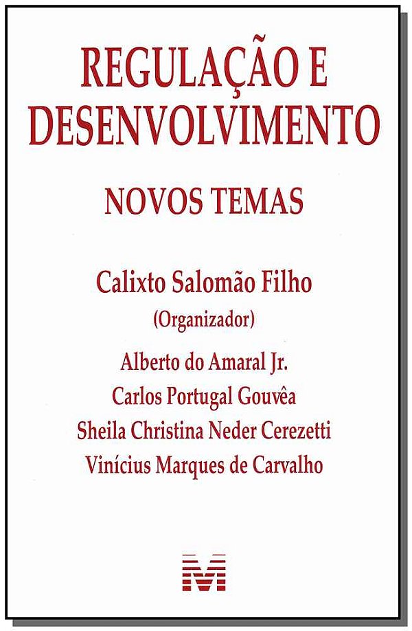 Livro Regulação e desenvolvimento: Novos temas - 1 ed./20...