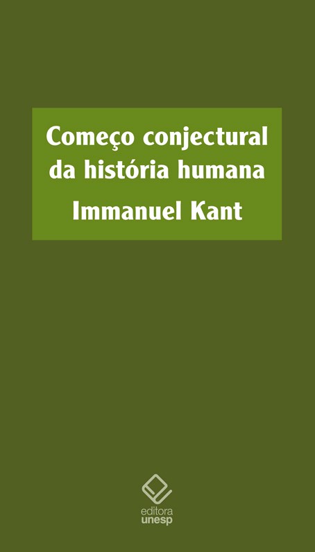 Livro Começo conjectural da história humana