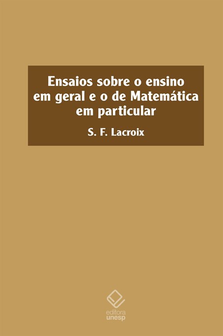 Livro Ensaios sobre o ensino em geral e o de matemática e...