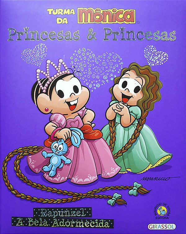 Livro Turma da Mônica - Princesas e Princesas - Rapunzel ...