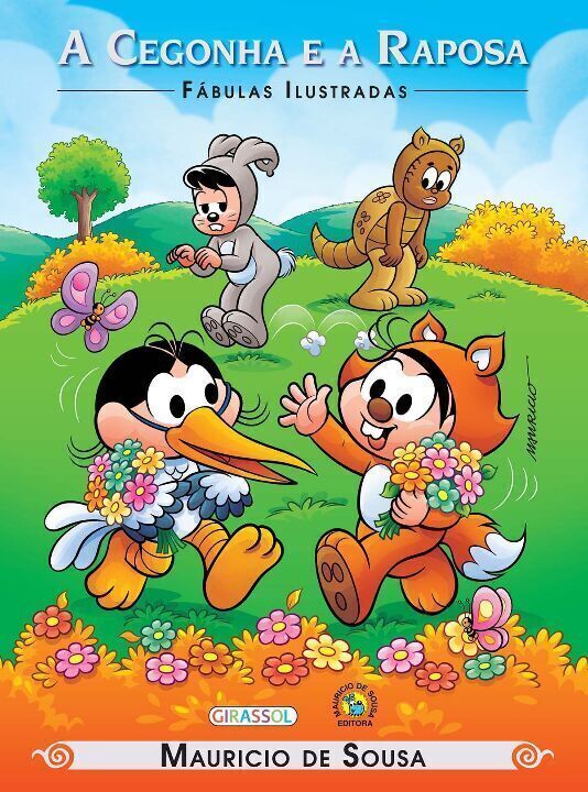 Livro Turma da Mônica - Fábulas Ilustradas - A Cegonha e ...