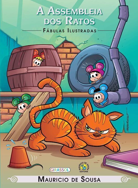 Livro Turma da Mônica - Fábulas Ilustradas - A Assembleia...
