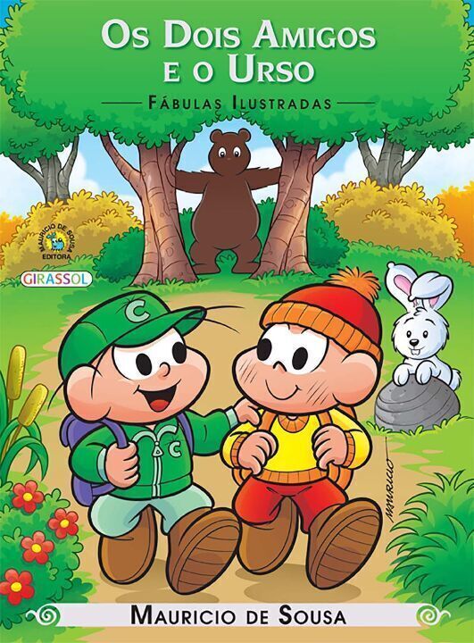 Livro Turma da Mônica - Fábulas Ilustradas - Os Dois Amig...