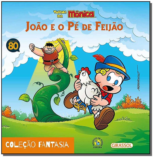 Livro Turma da Mônica - Fantasia - João e o Pé de Feijão