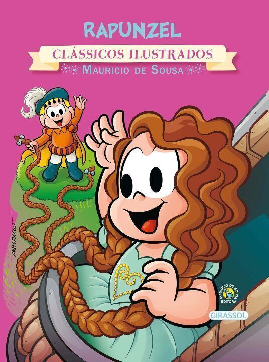 Livro Turma da Mônica - Clássicos Ilustrados - Rapunzel